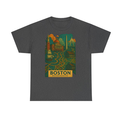 Adult Unisex Boston Surreal Tee