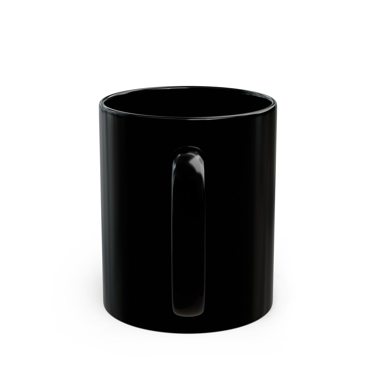 "I Need Coffee Here" - Funny Coffee Humour - Black Ceramic