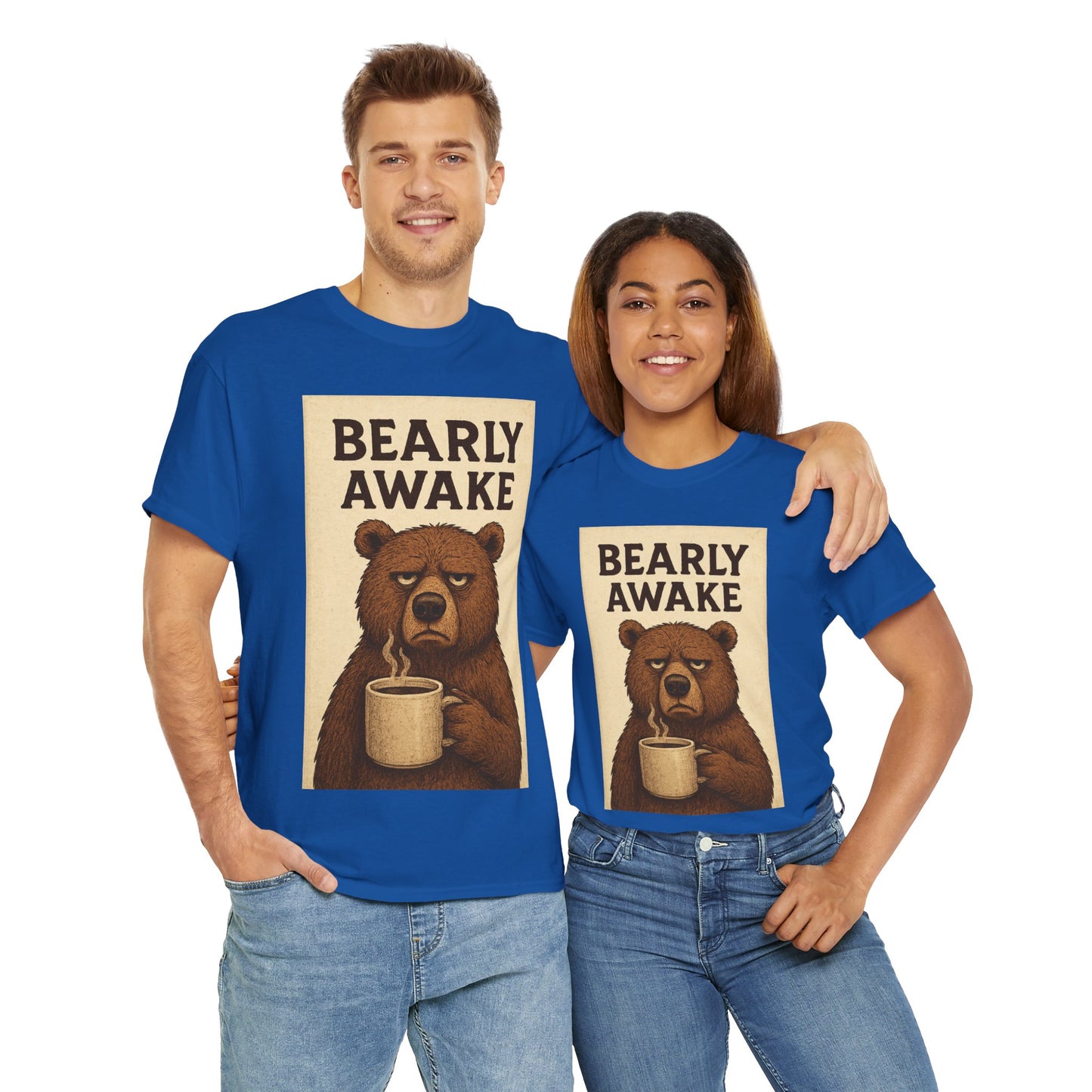 Adults Unisex Bearly Awake Tee