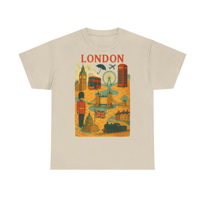 Adult Unisex Surreal London City Tee