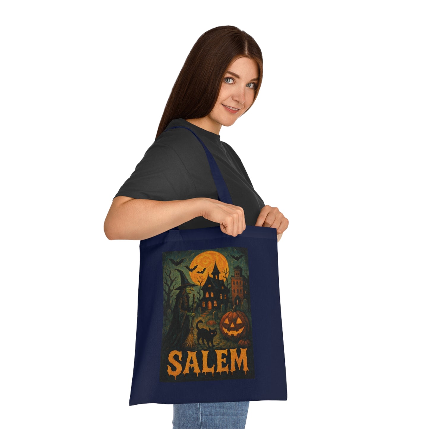 Surreal Halloween Salem Tote