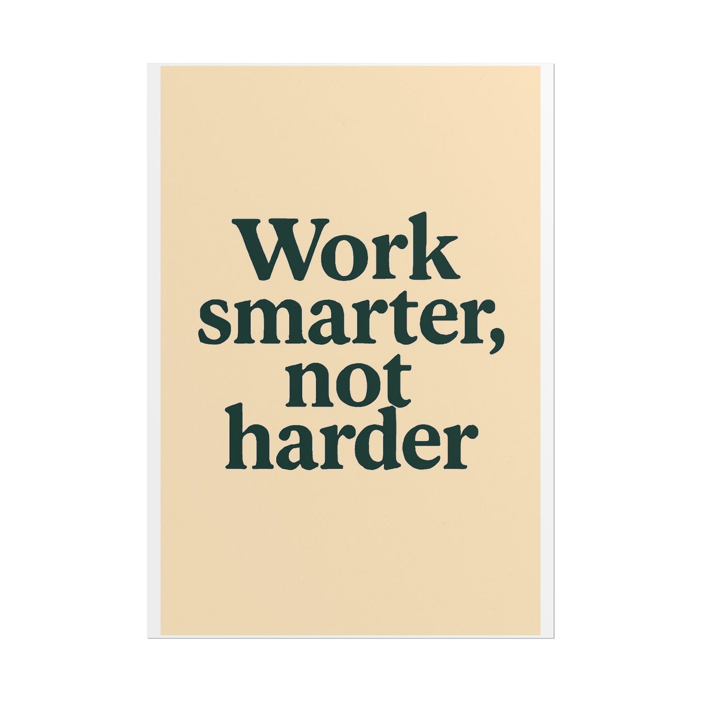Motivational Poster - Perfect For Your Home Office