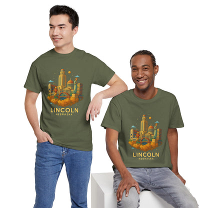 Adult Unisex Lincoln, NE Graphic Tee (North America Customers)