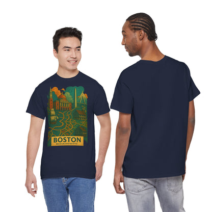 Adult Unisex Boston Surreal Tee