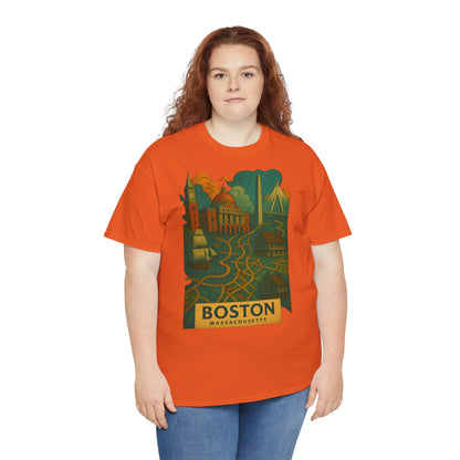 Adult Unisex Boston Surreal Tee