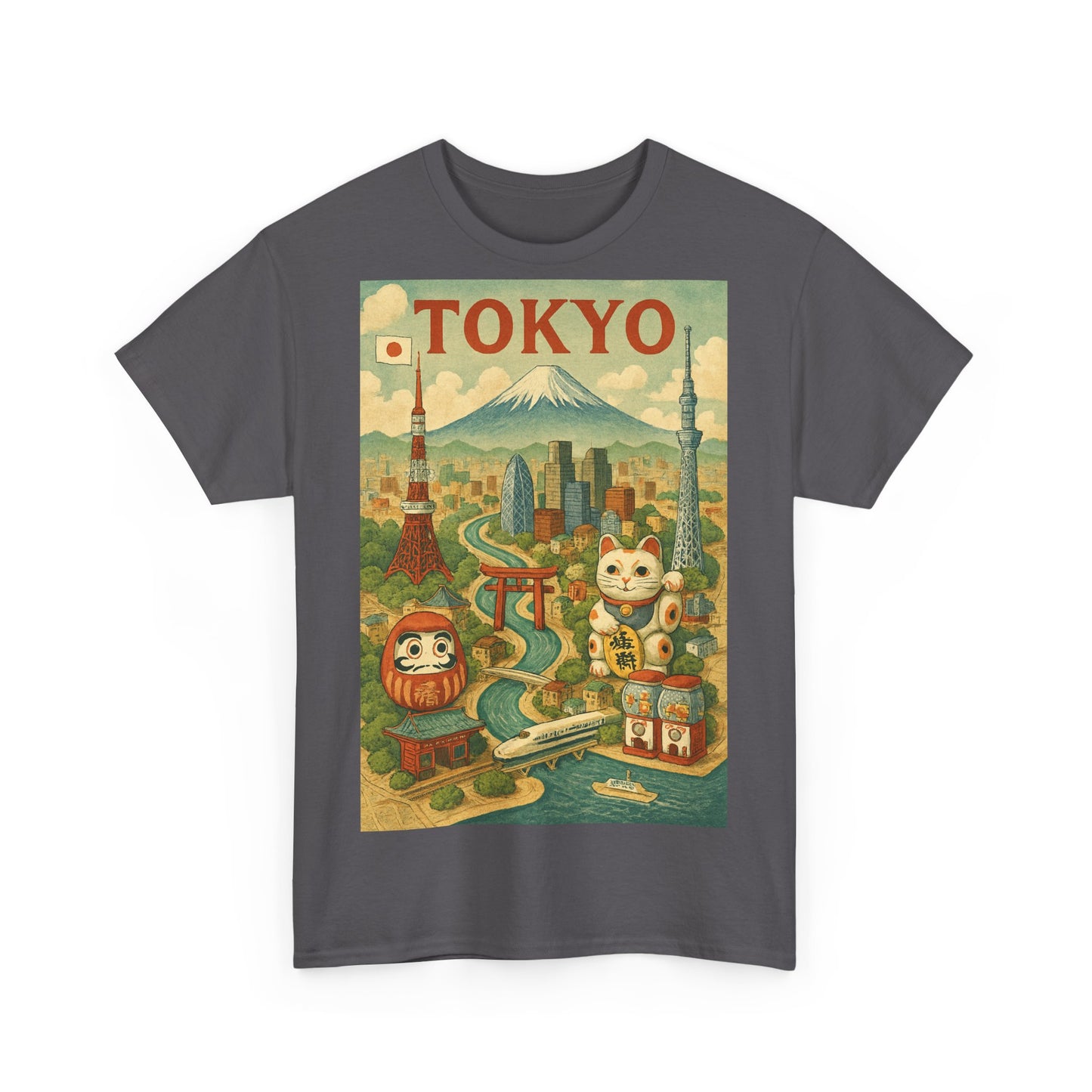 Adult Unisex Surreal Vintage Tokyo Tee