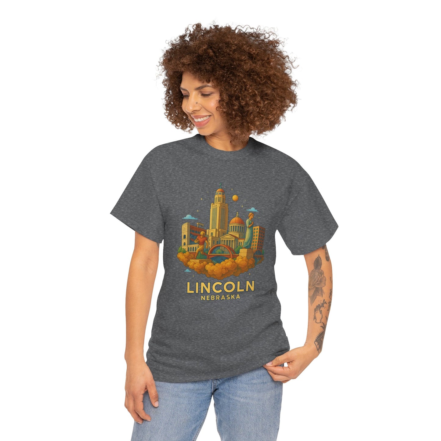 Adult Unisex Lincoln, NE Graphic Tee (North America Customers)