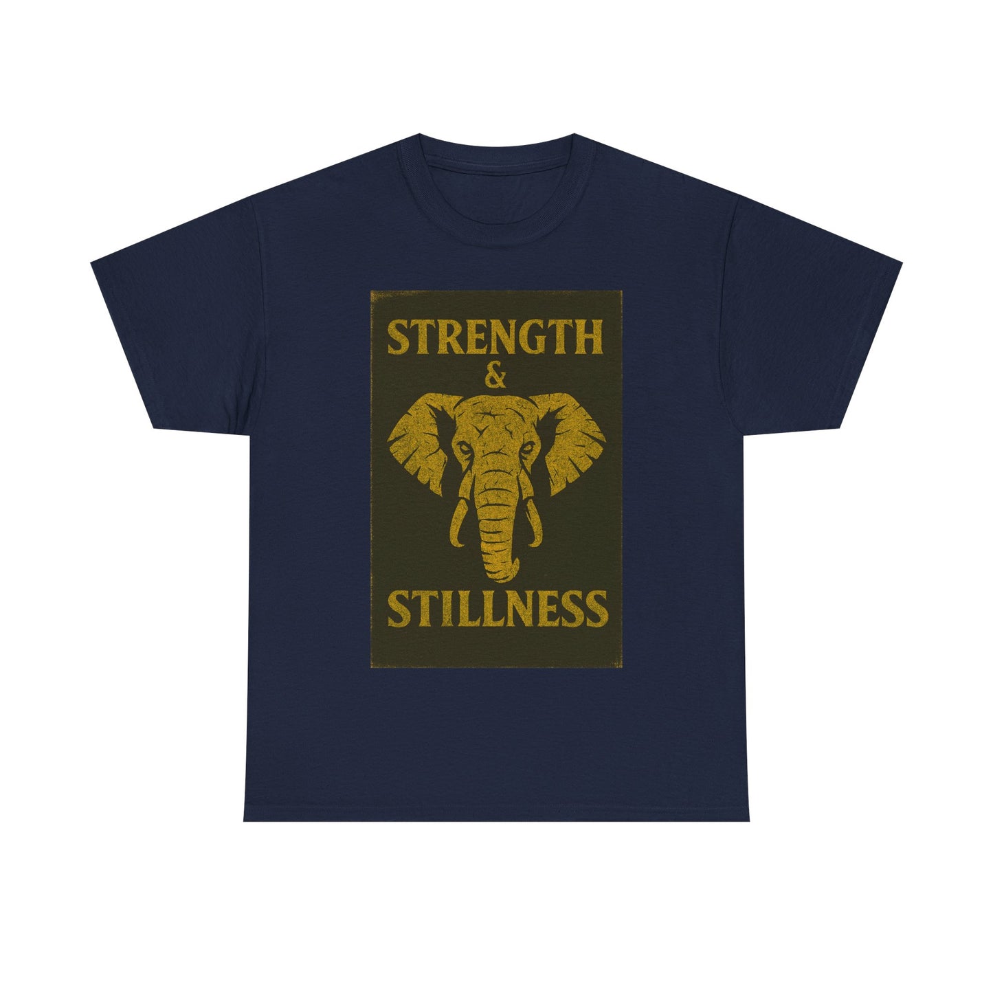 Adult Unisex 'Elephant Strength & Stillness' Tee