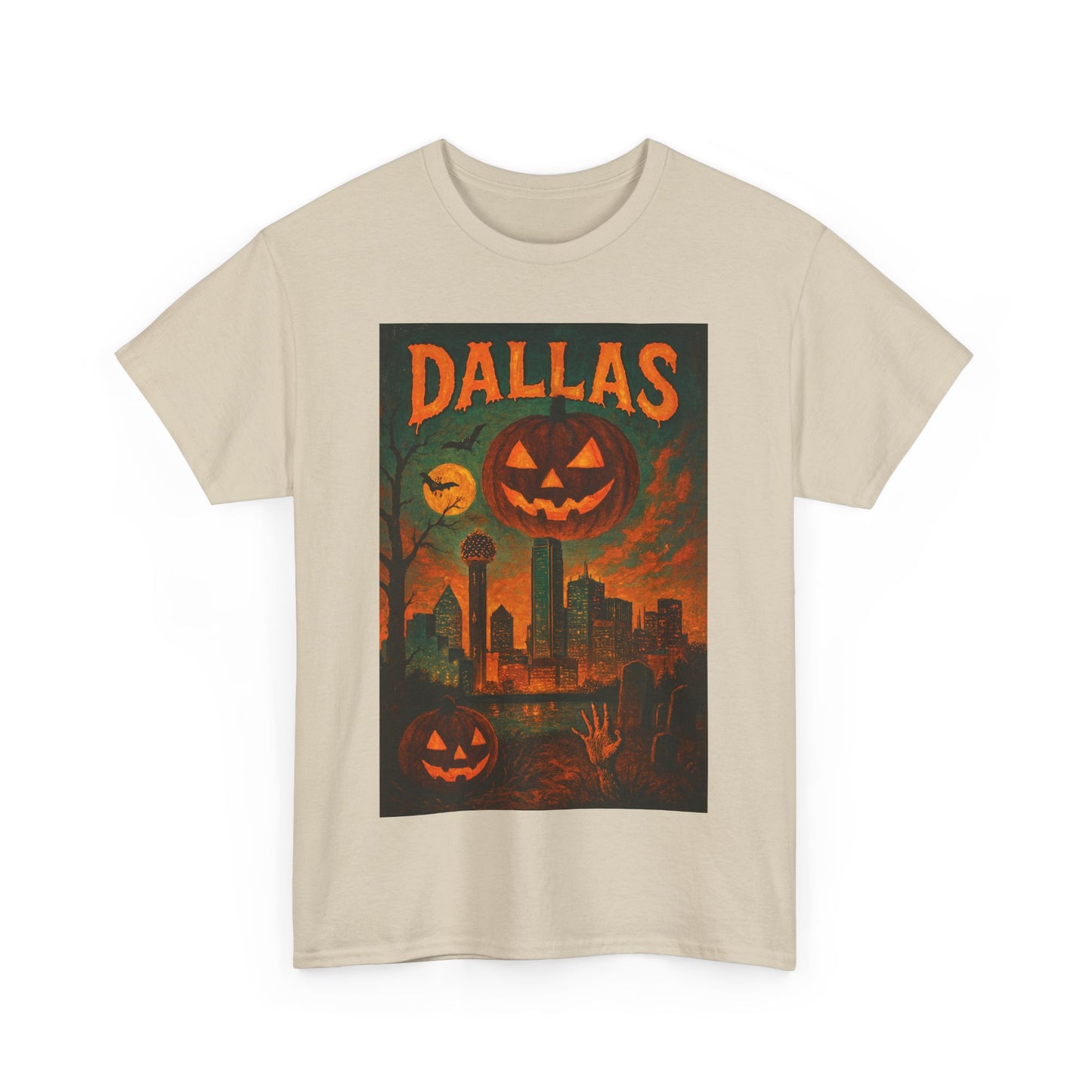 Adult Unisex Surreal Halloween Dallas Tee