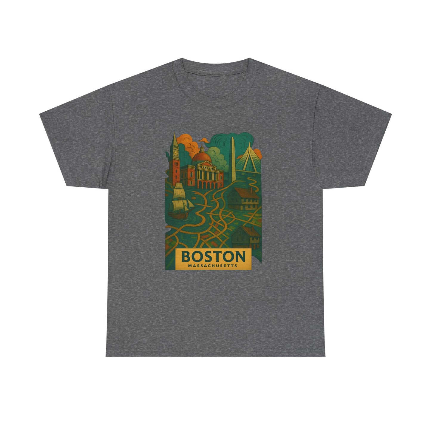 Adult Unisex Boston Surreal Tee (North America Customers)