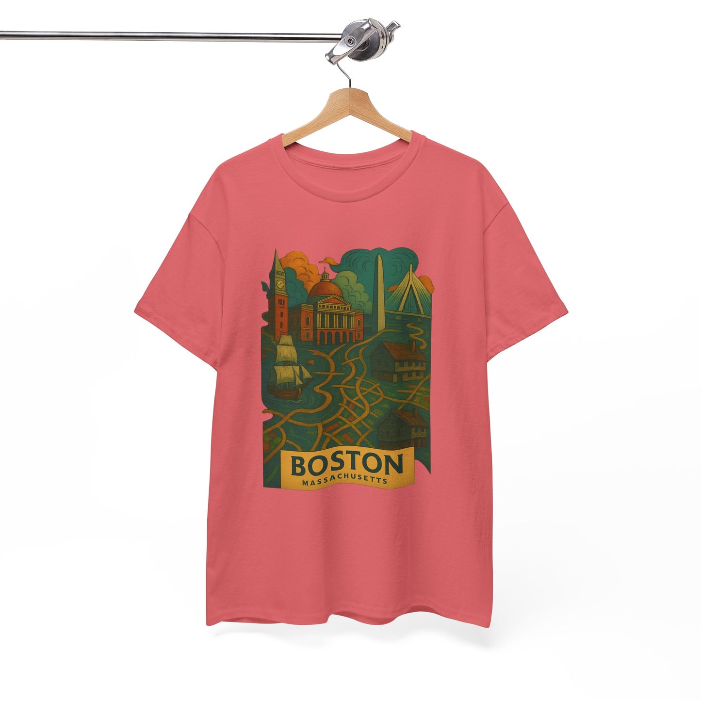 Adult Unisex Boston Surreal Tee (North America Customers)