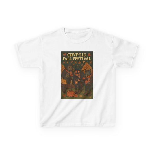 Kids Cryptid Autumn Festival Tee