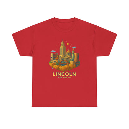 Adult Unisex Lincoln, NE Graphic Tee (North America Customers)