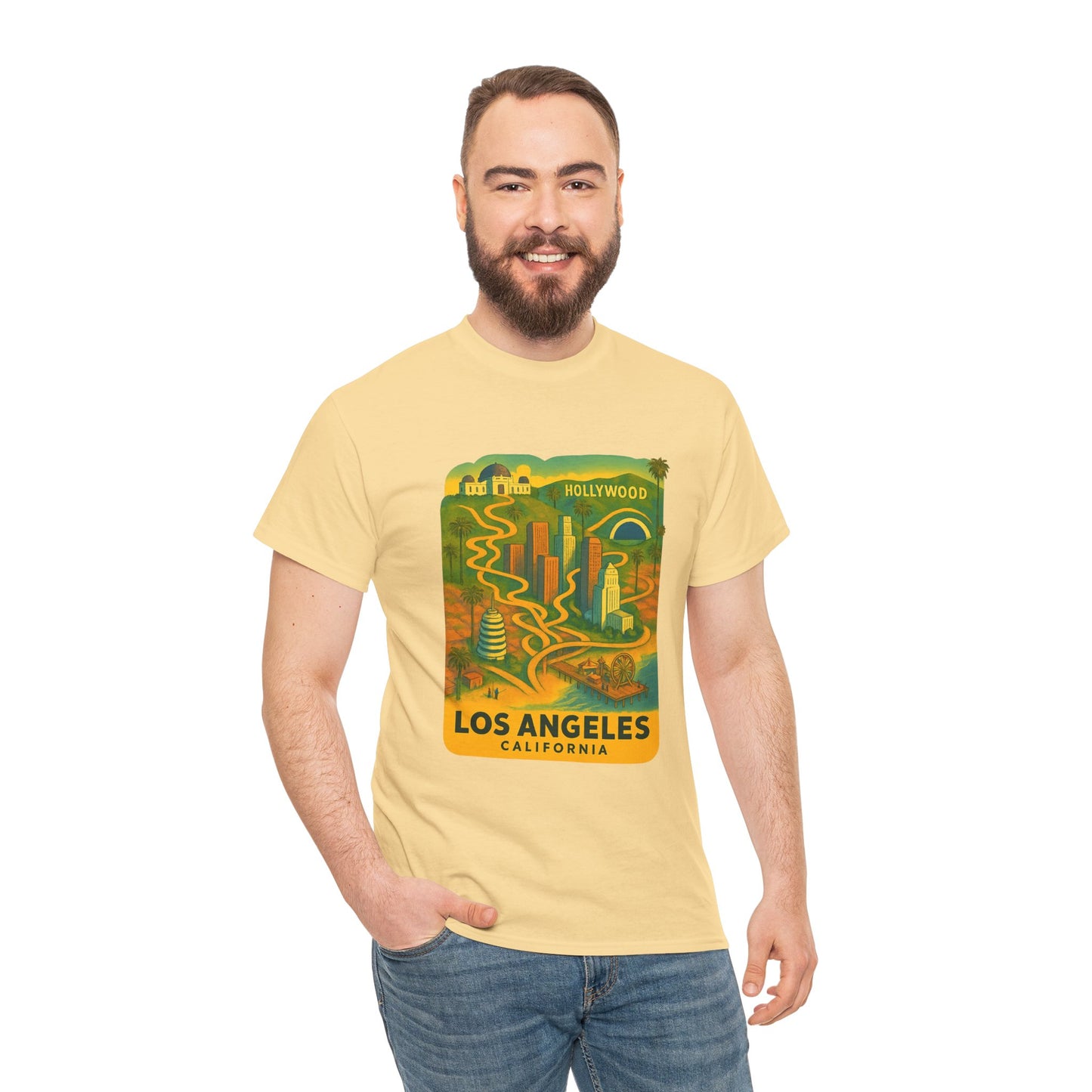 Adult Unisex Surreal Los Angeles Tee (North America Customers)