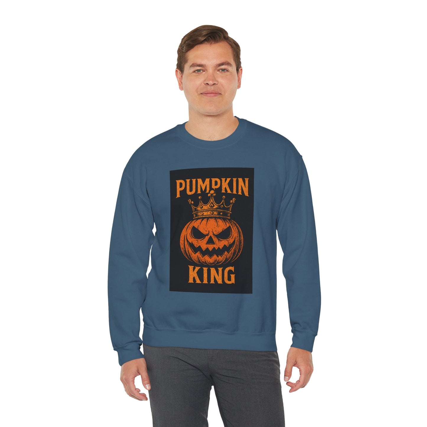 Men's Pumpkin King Crewneck Sweatshirt
