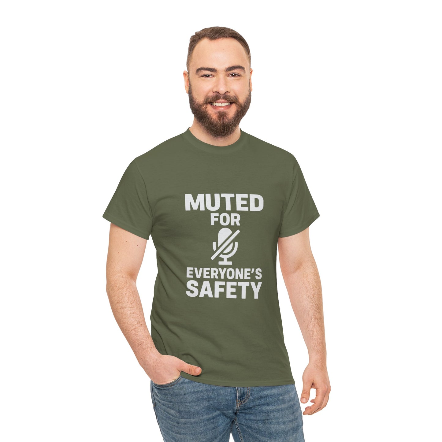 Muted For Everyone's Safety Graphic Tee