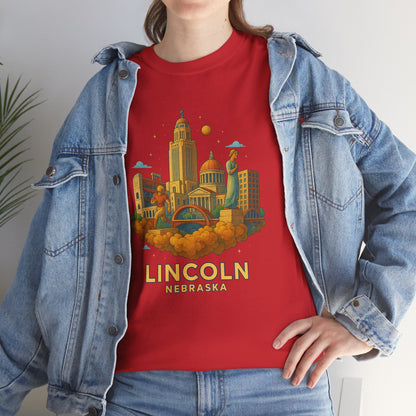 Adult Unisex Lincoln, NE Graphic Tee (North America Customers)