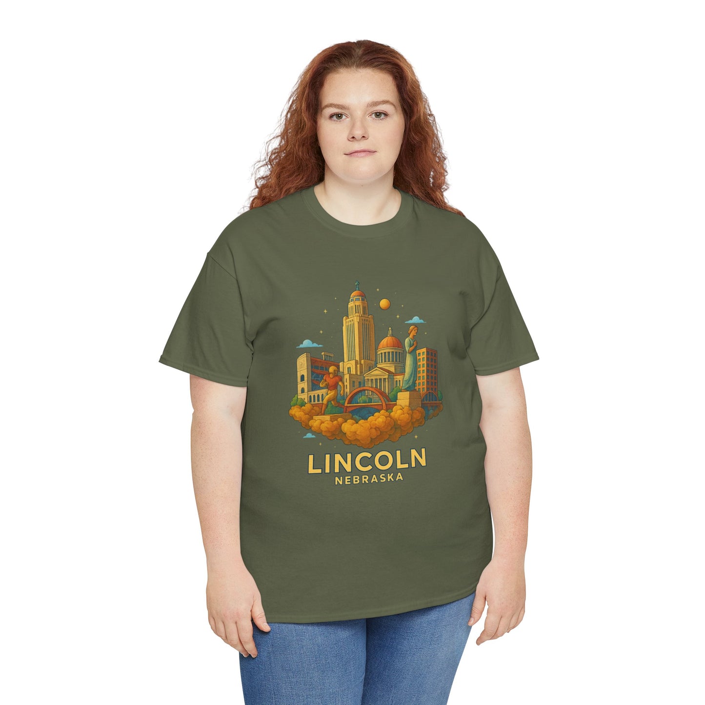Adult Unisex Lincoln, NE Graphic Tee (North America Customers)