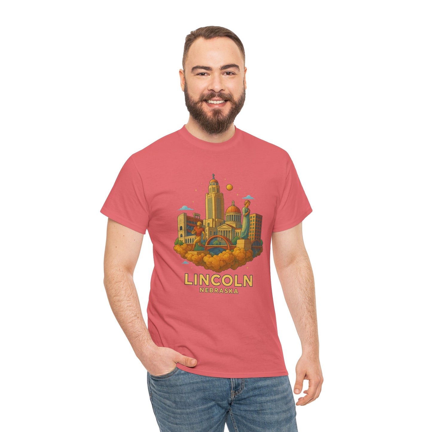 Adult Unisex Lincoln, NE Graphic Tee (North America Customers)