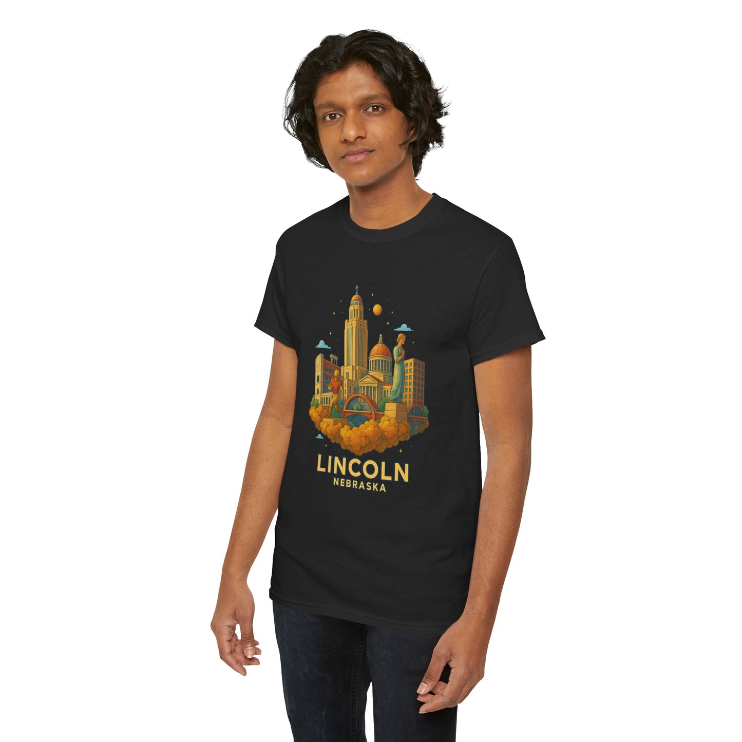 Adult Unisex Lincoln, NE Graphic Tee (North America Customers)