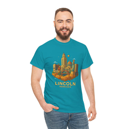 Adult Unisex Lincoln, NE Graphic Tee (North America Customers)