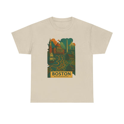 Adult Unisex Boston Surreal Tee (North America Customers)