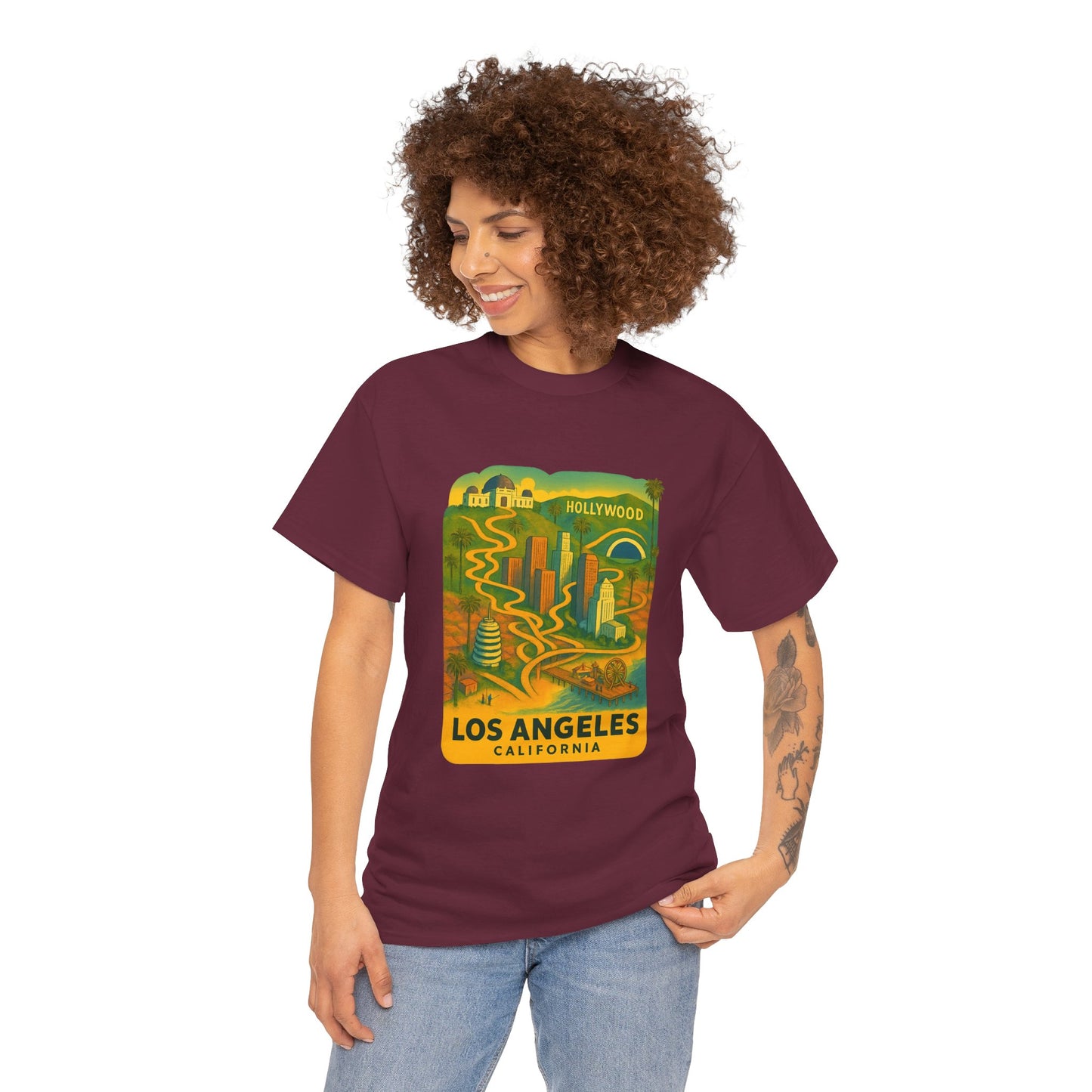 Adult Unisex Surreal Los Angeles Tee (North America Customers)