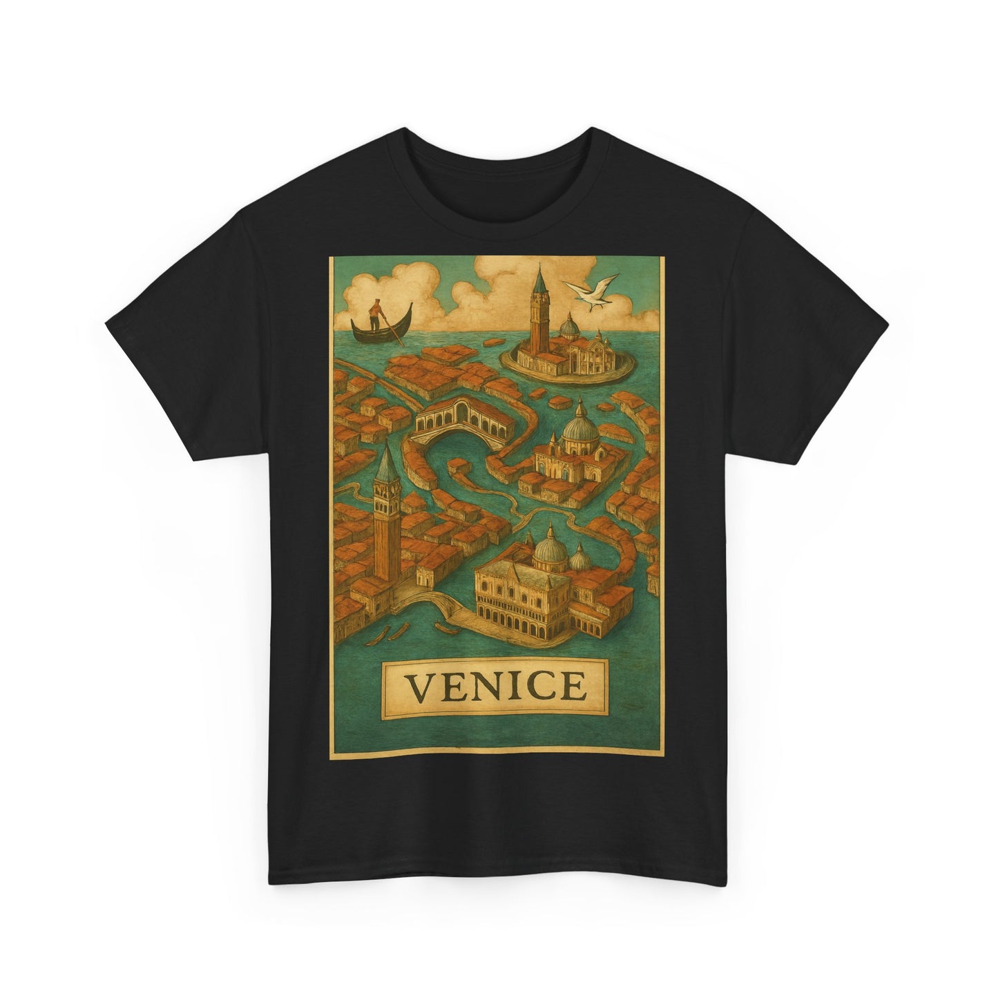 Adult Unisex Surreal Vintage Venice Tee